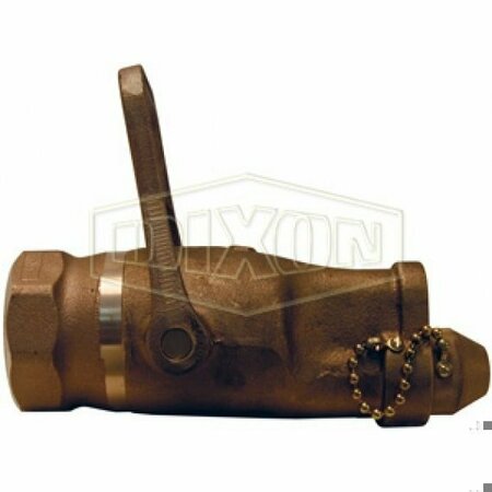 DIXON Fog Nozzle, 1-1/2 in Inlet, Brass Body CGN150NST